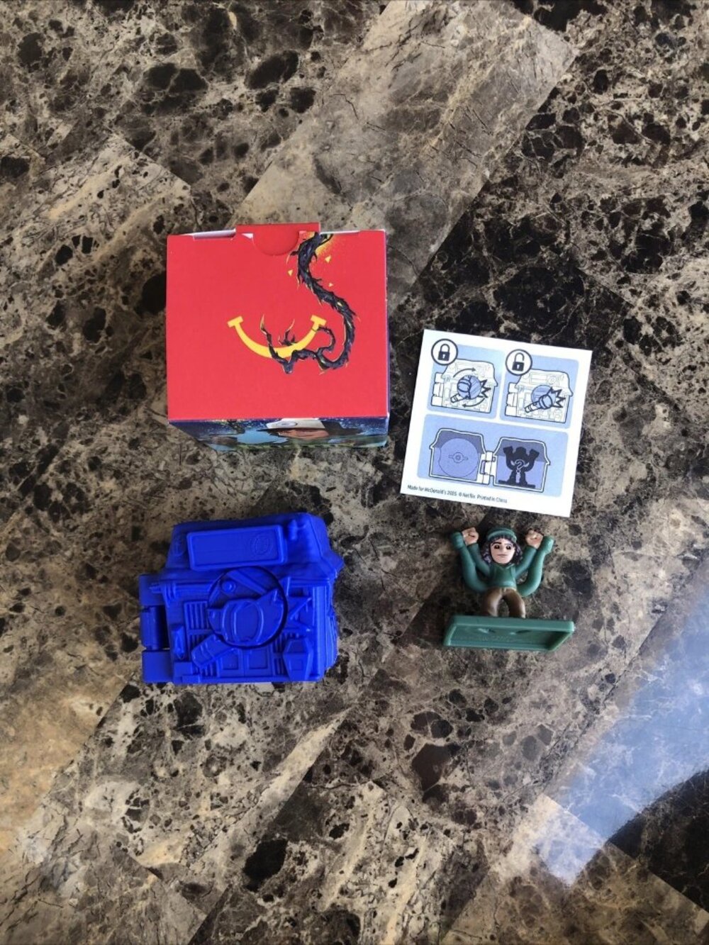 McDonald’s Stranger Things Tales From ‘85 Dustin #6 With Box 2026 Happy Meal Toy